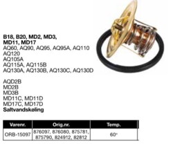 ORB-15097	Orbitrade Termostat 60gr.MD2,MD3,MD11,MD17