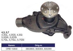 ORB-15850	Orbitrade Circulation pump 4,3. 5,7.7,4 8,2. V6,V8