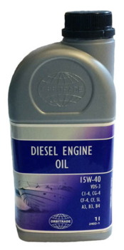 ORB-2402-1	Orbitrade Motorolie Diesel 15w40 1L